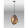 Pendul NovaLuce TEMPUS metal, natur, maro, E27 - 9003670