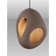 Pendul NovaLuce TEMPUS metal, natur, maro, E27 - 9003670