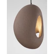 Pendul NovaLuce TEMPUS metal, natur, maro, E27 - 9003670