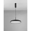 Pendul NovaLuce LINUS metal, plastic, negru, alb, LED, 3000K, 40W, 2541lm - NL-9005649