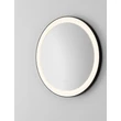 Oglinda NovaLuce URAL metal, sticla, negru, LED, 20W, 682lm, 4000K, IP44 - NL-9006016
