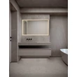 Oglinda NovaLuce AMBOR metal, sticla, auriu, LED, 49W, 2556lm, 4000K, IP44 - NL-9006020