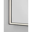 Oglinda NovaLuce AMBOR metal, sticla, negru, LED, 48W, 1648lm, 4000K, IP44 - NL-9006022