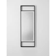 Oglinda NovaLuce DOUL metal, sticla, negru, LED, 37W, 385lm, 4000K, IP44 - NL-9006023