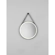 Oglinda NovaLuce REMS metal, sticla, negru, LED, 29W, 701lm, 4000K, IP44 - NL-9006025
