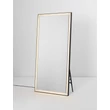 Oglinda NovaLuce ADON metal, sticla, negru, LED, 42W, 1012lm, 3000K, IP44 - NL-9006038