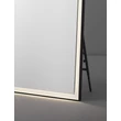 Oglinda NovaLuce ADON metal, sticla, negru, LED, 42W, 1012lm, 3000K, IP44 - NL-9006038