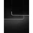 Pendul NovaLuce STRITA metal, negru, LED, 3000K, 40W, 2855lm - 9006088