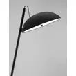 Lampadar NovaLuce FLUTE metal, negru, LED, 3000K, 30W, 1955lm - 9006100