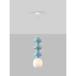 Accesorii NovaLuce CLIO ceramic, albastru - 9009126