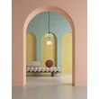 Pendul NovaLuce ONETA metal, sticla, negru, multicolor, LED, 8W, 520lm, 3000K - NL-9009155