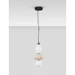 Pendul NovaLuce ONETA metal, sticla, negru, bej, LED, 18W, 1170lm, 3000K - NL-9009156