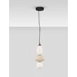Pendul NovaLuce ONETA metal, sticla, negru, bej, LED, 18W, 1170lm, 3000K - NL-9009156
