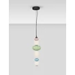 Pendul NovaLuce ONETA metal, sticla, negru, multicolor, LED, 23W, 1495lm, 3000K - NL-9009157