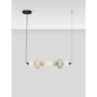 Pendul NovaLuce ONETA metal, sticla, negru, multicolor, LED, 23W, 1495lm, 3000K - NL-9009158