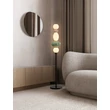 Lampadar NovaLuce ONETA metal, sticla, negru, multicolor, LED, 19W, 1140lm, 3000K - NL-9009160