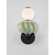 Aplica de perete NovaLuce ONETA metal, sticla, negru, multicolor, LED, 8W, 520lm, 3000K - NL-9009161