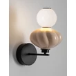 Aplica de perete NovaLuce ONETA metal, sticla, negru, multicolor, LED, 8W, 520lm, 3000K - NL-9009162