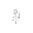Pendul NovaLuce MELINE metal, sticla, alb, multicolor, E14 - NL-9009163