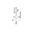 Pendul NovaLuce MELINE metal, sticla, alb, multicolor, E14 - NL-9009164