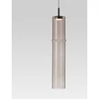 Pendul NovaLuce SANO metal, sticla, negru, fumuriu, LED, 3W, 180lm, 3000K - NL-9009165