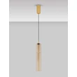 Pendul NovaLuce SANO metal, sticla, auriu, sampanie, LED, 3W, 180lm, 3000K - NL-9009166