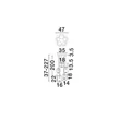 Pendul NovaLuce OBLO metal, sticla, negru, chihlimbar, LED, 18W, 1170lm, 3000K - NL-9009179