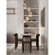 Pendul NovaLuce OBLO metal, sticla, negru, chihlimbar, LED, 18W, 1170lm, 3000K - NL-9009179