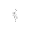 Pendul NovaLuce ULON metal, sticla, negru, fumuriu, LED, 13W, 715lm, 3000K - NL-9009180