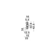Aplica de perete NovaLuce LEDA metal, sticla, auriu, chihlimbar, LED, 18W, 1080lm, 3000K - NL-9009188