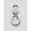 Aplica de perete NovaLuce LEDA metal, sticla, crom, fumuriu, LED, 18W, 900lm, 3000K - NL-9009189
