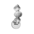 Aplica de perete NovaLuce LEDA metal, sticla, crom, fumuriu, LED, 18W, 900lm, 3000K - NL-9009189