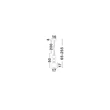 Pendul NovaLuce PALO metal, sticla, auriu, multicolor, LED, 20W, 1200lm, 3000K - NL-9009204