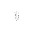 Pendul NovaLuce PALO metal, sticla, auriu, multicolor, LED, 12W, 720lm, 3000K - NL-9009205