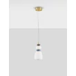 Pendul NovaLuce PALO metal, sticla, auriu, multicolor, LED, 12W, 720lm, 3000K - NL-9009205
