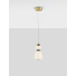 Pendul NovaLuce PALO metal, sticla, auriu, multicolor, LED, 12W, 720lm, 3000K - NL-9009205