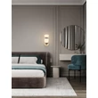 Aplica de perete NovaLuce PALO metal, sticla, auriu, multicolor, LED, 12W, 720lm, 3000K - NL-9009206