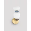 Aplica de perete NovaLuce PALO metal, sticla, auriu, multicolor, LED, 12W, 720lm, 3000K - NL-9009206