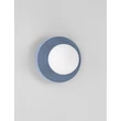 Aplica de perete pentru baie NovaLuce ORBIQUE porcelan, sticla, albastru, alb, G9, IP44 - NL-9009209