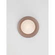 Aplica de perete pentru baie NovaLuce ORBIQUE porcelan, sticla, maro, alb, G9, IP44 - NL-9009210