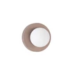 Aplica de perete pentru baie NovaLuce ORBIQUE porcelan, sticla, maro, alb, G9, IP44 - NL-9009210