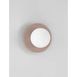 Aplica de perete pentru baie NovaLuce ORBIQUE porcelan, sticla, maro, alb, G9, IP44 - NL-9009210