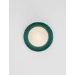 Aplica de perete pentru baie NovaLuce ORBIQUE porcelan, sticla, verde, alb, G9, IP44 - NL-9009211