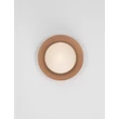 Aplica de perete pentru baie NovaLuce ORBIQUE porcelan, sticla, maro, alb, G9, IP44 - NL-9009212