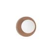 Aplica de perete pentru baie NovaLuce ORBIQUE porcelan, sticla, maro, alb, G9, IP44 - NL-9009212