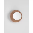 Aplica de perete pentru baie NovaLuce ORBIQUE porcelan, sticla, maro, alb, G9, IP44 - NL-9009212