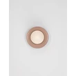 Aplica de perete pentru baie NovaLuce ORBIQUE porcelan, sticla, maro, alb, G9, IP44 - NL-9009214
