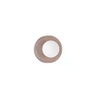 Aplica de perete pentru baie NovaLuce ORBIQUE porcelan, sticla, maro, alb, G9, IP44 - NL-9009214