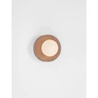 Aplica de perete pentru baie NovaLuce ORBIQUE porcelan, sticla, maro, alb, G9, IP44 - NL-9009214