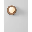 Aplica de perete pentru baie NovaLuce ORBIQUE porcelan, sticla, maro, alb, G9, IP44 - NL-9009214